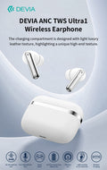 Auricolari carica wireless ANC TWS Ultra1 annullamento rumore esterno Bianchi