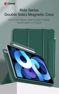 Cover Magnetica per iPad Pro 6^ 2022 rotazione e supp Blu