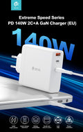 Carica batterie PD da 140 Watt GaN 2 uscite Tipo-C ed una Usb A