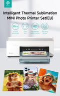 Stampante fotografica sublimazione + set pellicole e Toner