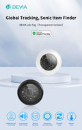 Anti-smarrimento DropTag G2305 Compatibile con Apple Find My Bianco