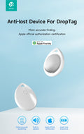 Anti-smarrimento DropTag G2302 Compatibile con Apple Find My