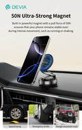 Supporto magnetico in metallo multi-angolo regolabile per supporto telefono Auto