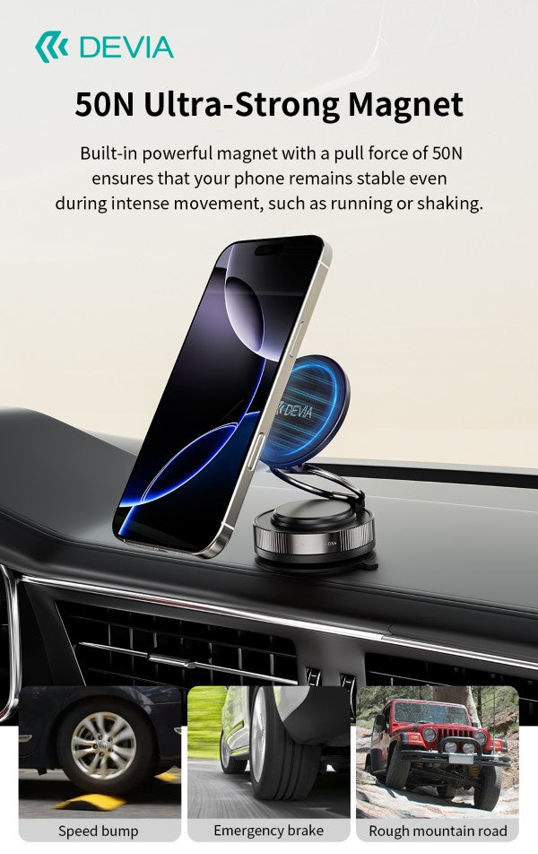 Supporto magnetico in metallo multi-angolo regolabile per supporto telefono Auto