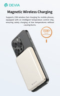 Power Bank Ultra12 10000mAh PD 22.5W Magnetico con Cavo Tipo-C Integrato Gold