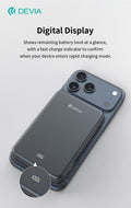 Power bank magnetico a stato solido Ultra14 da 22,5 W 10000 mAh Nero