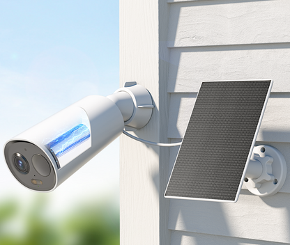 IMOU KIT Cell Go 3C Telecamera a batteria da esterno ricaricabile 2K + Pannello solar