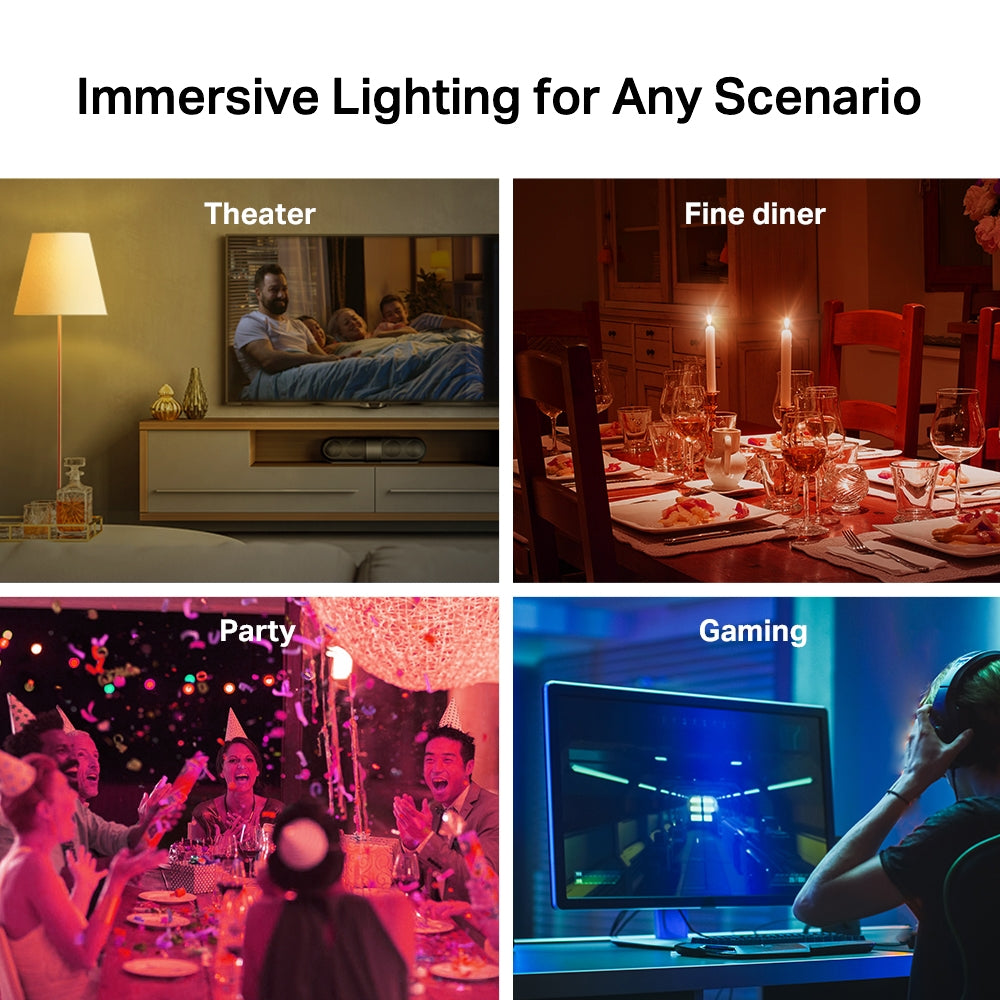 Lampadina LED Smart Wi-Fi multicolore dimm RGB Tapo TP-Link
