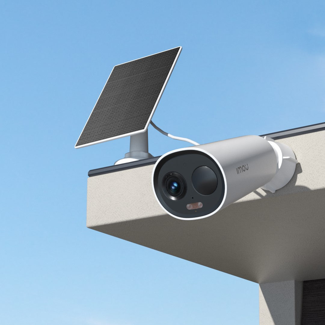 IMOU KIT Cell Go 3C Telecamera a batteria da esterno ricaricabile 2K + Pannello solar