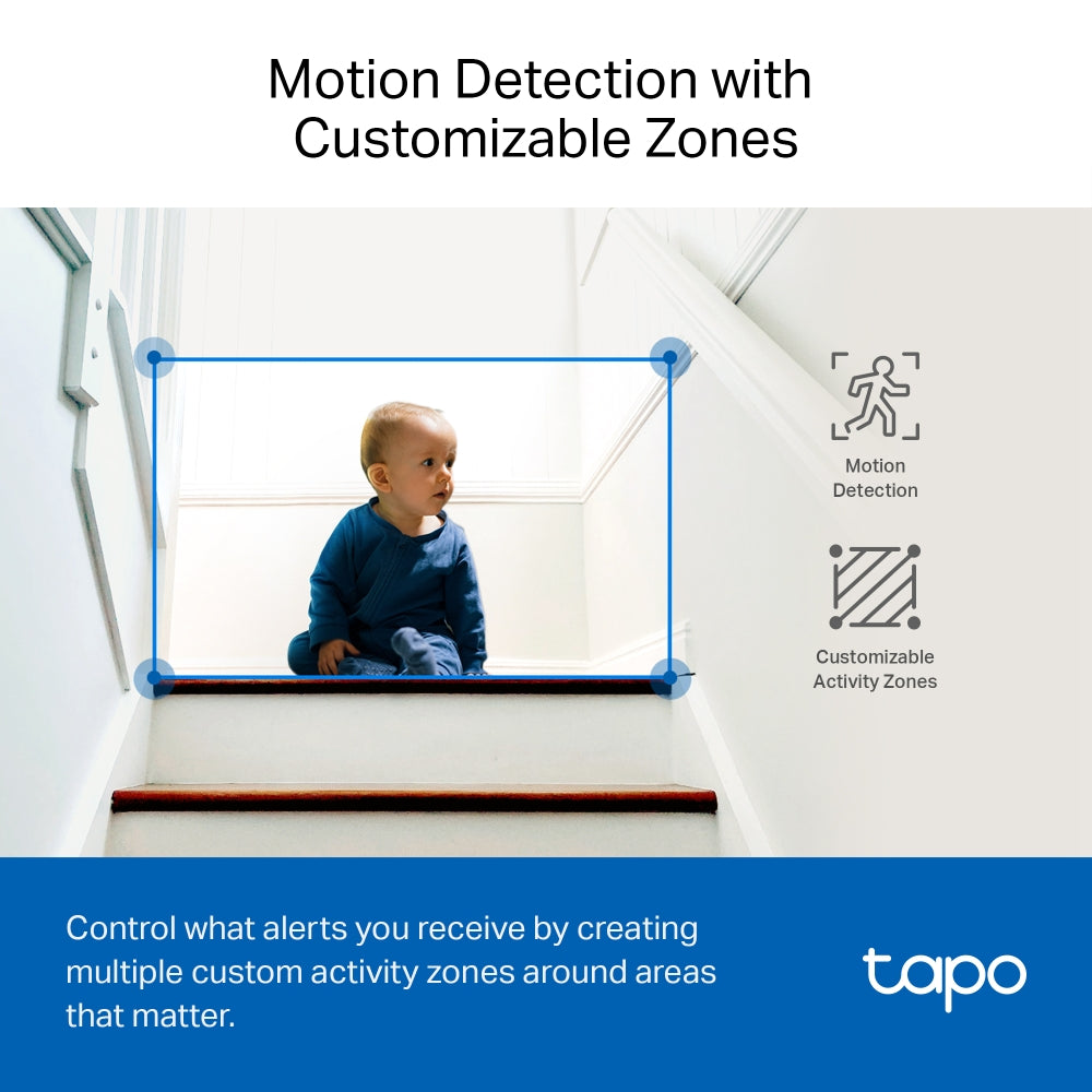 Tapo Telecamer sorveg. TC72 2K QHD Smart AI Wi-Fi Pan/Tilt Indoor