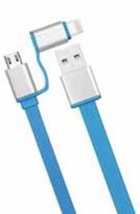 Cavo m-USB 2.1 e iOS7>10 Dati e Carica Per Apple e Android