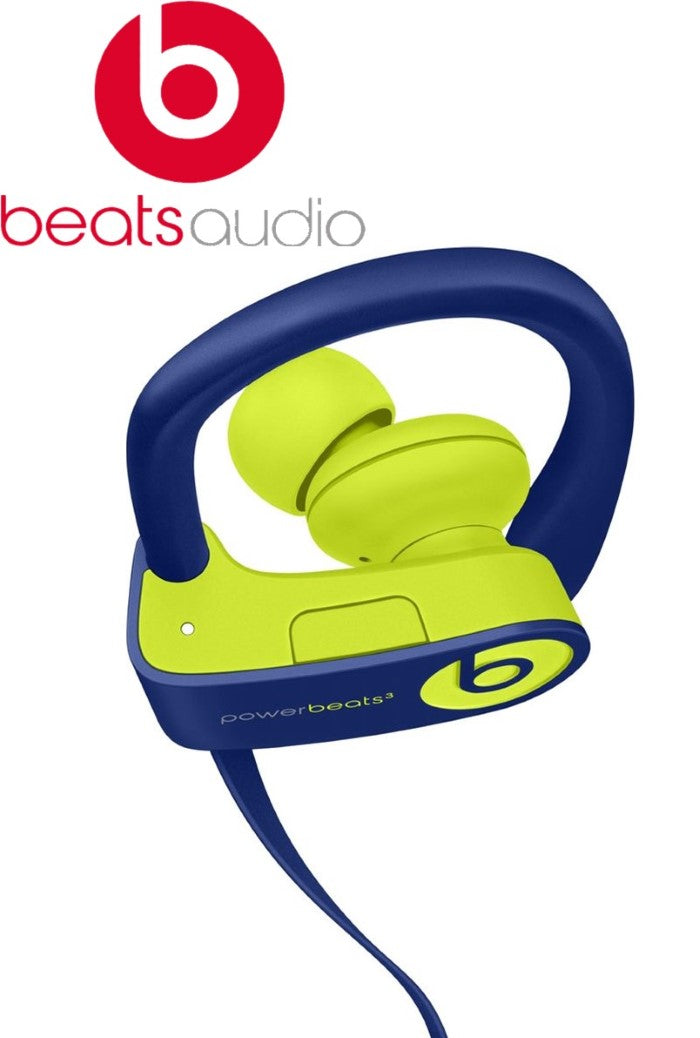 Auricolari Beats Powerbeats 3 Wireless Bluetooth Blu Giallo