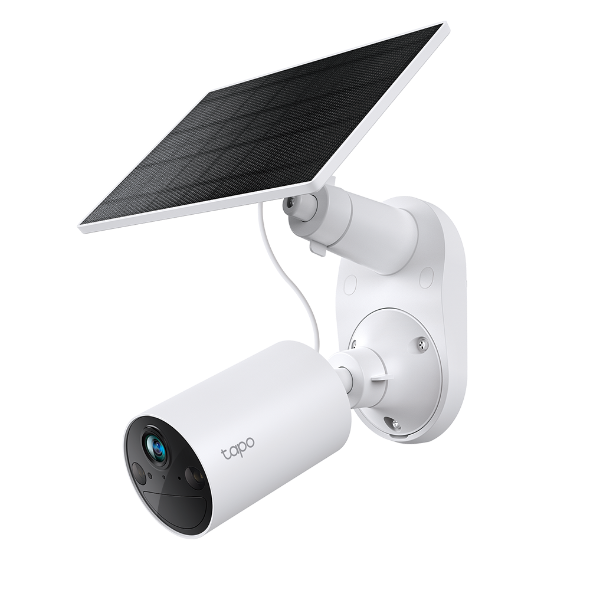 Tapo Telecamera a batteria Smart TC82 2K Kit con Pannello solare