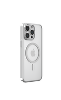 Cover Magnetica Glimmer con Apple Magsafe iPhone 15 Plus Sil