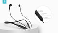 Auricolari Smart Sport Dual Bluetooth con archetto Neri