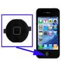 Pulsante Frontale Home per iPhone 4 Nero