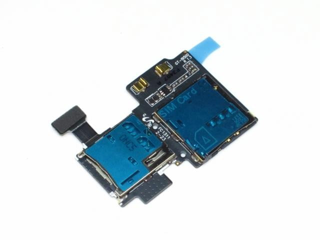 Sim Card Slot con cavo Flat per Samsung Galaxy S IV / i9500