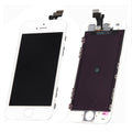 LCD + Touch + Vetro Retina Per iPhone 5S Bianco AAA+