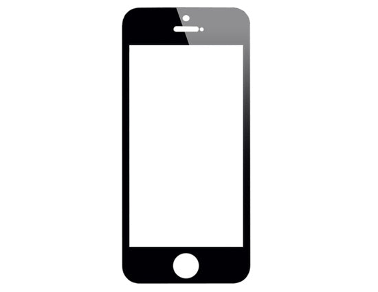 Schermo Frontale Touch per iPhone 5S Nero