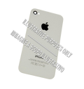 Cover Posteriore SENZA LOGHI Compatibile Per Iphone 4 Bianca