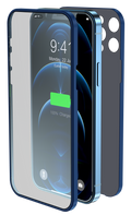 Cover & Vetro Totale protezione per iPhone 12 Pro Blu