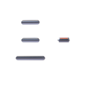 Pulsanti Volume+Mute+Power On/Off per iPhone 11 Viola