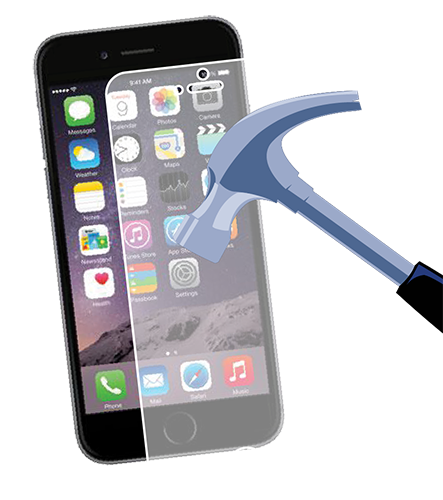 Pellicola in Vetro Temperato 9H per Iphone 6 e 6S