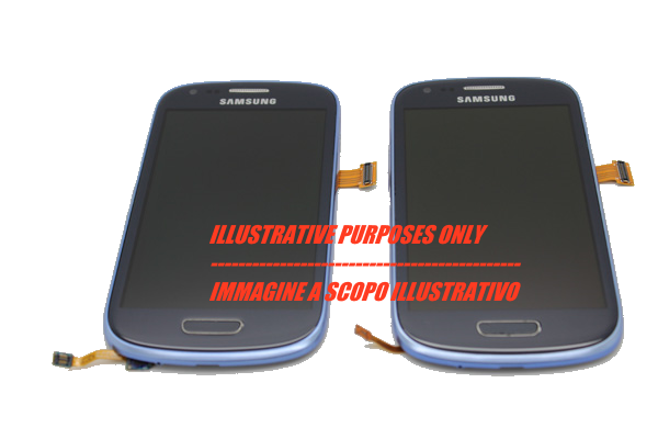 Lcd Completo per Samsung Galaxy S3 Mini Blu GH97-14204B