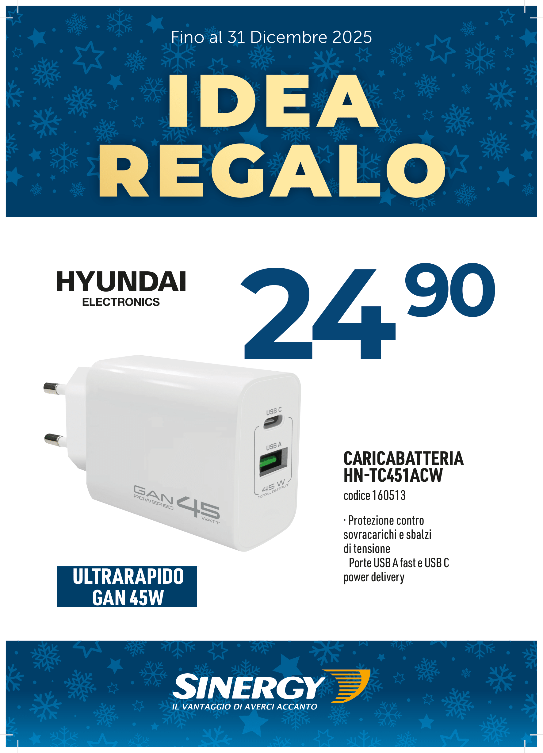 HYUNDAI HN-TC451ACW CARICABATTERIE