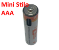 Batterie AAA Ricaricabili USB‑C 1.5V 435mAh 814mWh  – Confezione da 4