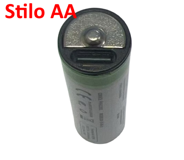Batterie AA Ricaricabili USB‑C 1.5V 2220mWh - Confezione da 4