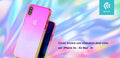 Cover Aurora dual color Porpora e Rosa per iPhone Xr 6.1