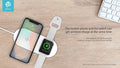 Caricatore Wireless 2 in 1 per iPhone ed Apple Watch 12W