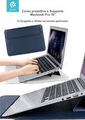 Cover protettiva per Macbook Pro 16'' con Supporto Blu