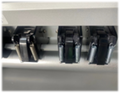 Gruppo barra premi pellicole con rulli pressori da 16 mm per plotter da taglio intelligente