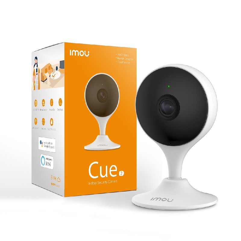 Imou Telecamera Cue 2 Cube Wi-Fi 2MP 2.8mm IR mic/speaker