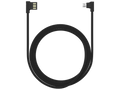 Cavo King USB - M-Usb ad angolo 90° Nero
