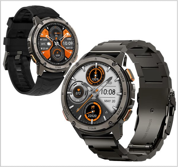 Smartwatch MAXCOM Maxcom FW110 Titan Chronos Nero