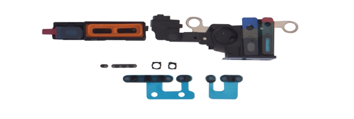 Set completo supporti altoparlante per iPhone 14 - 5 Pezzi