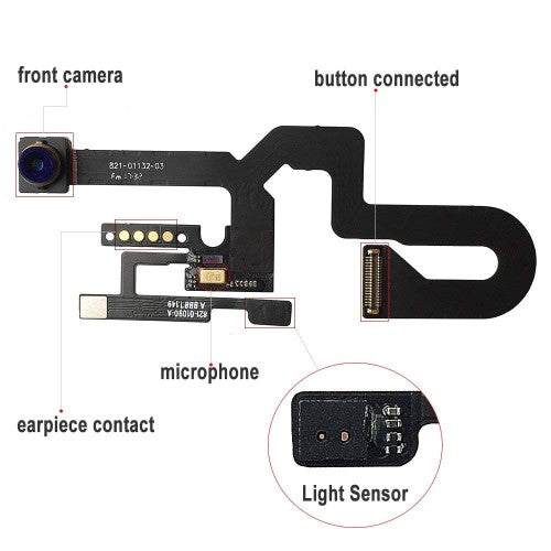 Telecamera frontale sensore di prossimità per iPhone 8 Plus