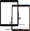 Touch Con pulsante per iPad 7 & 8 Generazione A2197 - A2200 - A2270 Nero