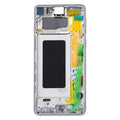 LCD display Touch Samsung G973 Galaxy S10 GH82-18850B Bianco