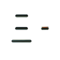 Pulsanti Volume+Mute+Power On/Off per iPhone 11 Pro Verde
