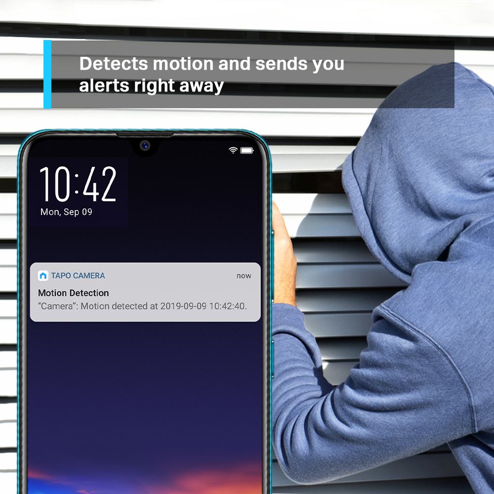 Tapo Telecamera di sorvegl. FullHD TC70 Pan/Tilt Wi-Fi
