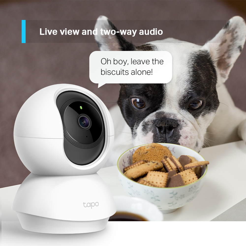 Tapo Telecamera di sorvegl. FullHD TC70 Pan/Tilt Wi-Fi