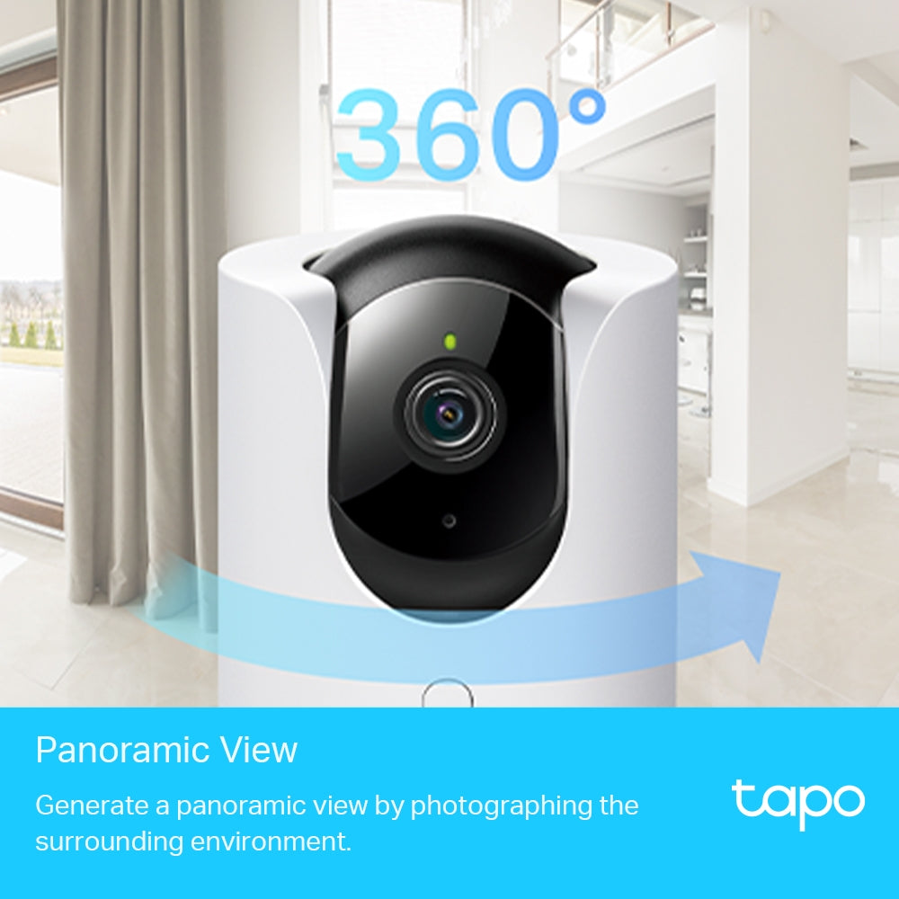 Tapo Telecamera di sorvegl. AI C225 2K Wi-Fi Pan/Tilt
