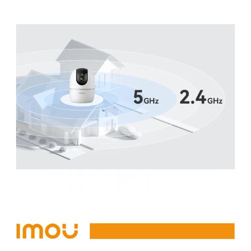 Imou Telecamera Wi-Fi A1 Pro 3MP 2K | Pan&Tilt con Ottica 3.6mm AI