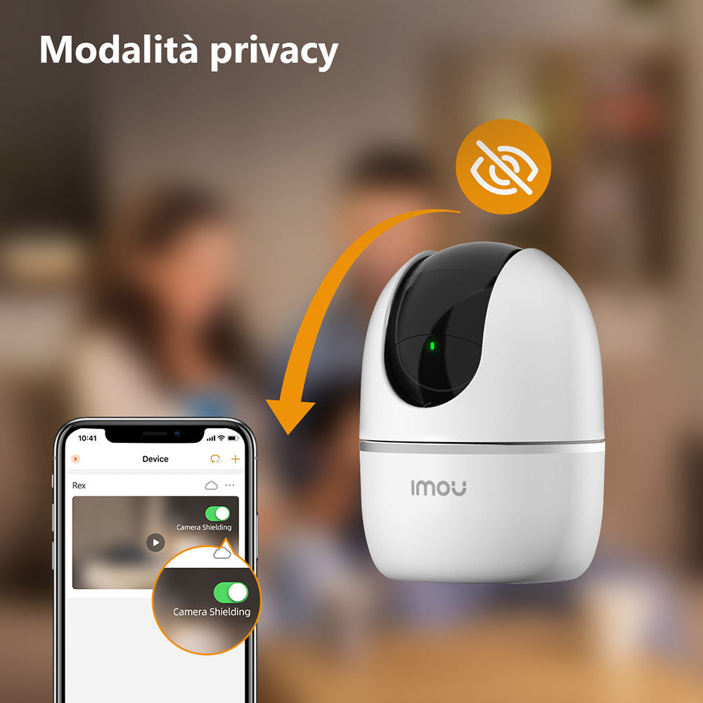 Imou Telecamera A1 2Mp PT Cube IP/Wi-Fi 2MP 2.8mm IR mic/speaker
