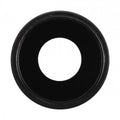 Cornice fotocamera posteriore e obiettivo per iPhone 8 Nero