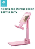Supporto Regolabile a libro per Tablet e Smartphone Rosa
